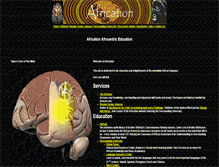Tablet Screenshot of africation.com